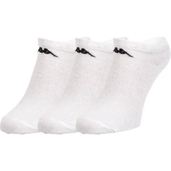 Kappa TESAZ 3PACK Ponožky, bílá, velikost 43-46