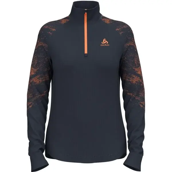 Odlo BERRA Dámská funkční mikina, tmavě šedá, velikost