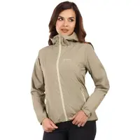 KILPI SONNA Dámská outdoorová bunda, béžová, velikost
