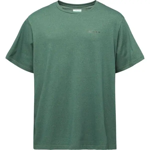 Columbia THISTLETOWN HILLS SHORT SLEEVE Pánské outdoorové triko, zelená, velikost