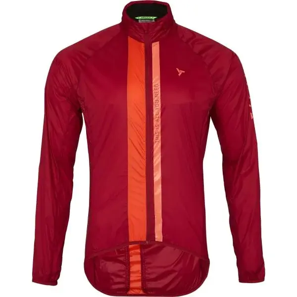 SILVINI GELO Pánská ultralehká cyklistická bunda, vínová, velikost
