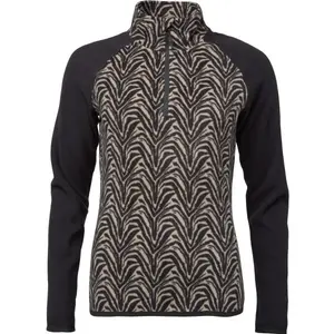 Willard SAHILA Dámská fleecová mikina, černá, velikost XXL