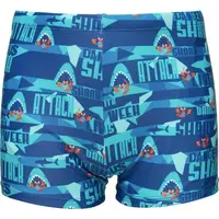 AQUOS ENROS Chlapecké plavky s nohavičkami, modrá, velikost 164-170