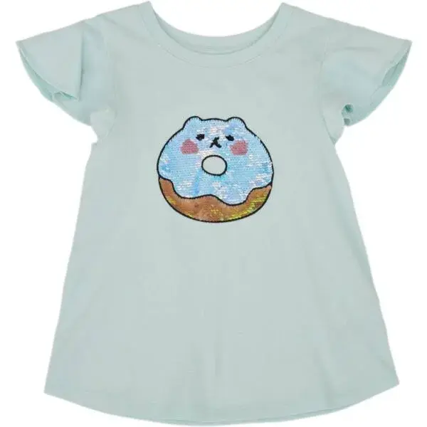 GAP FLIPPY Dívčí tričko, světle zelená, velikost