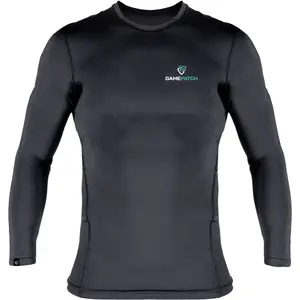 GAMEPATCH COMPRESSION SHIRT Kompresní unisex triko, černá, velikost