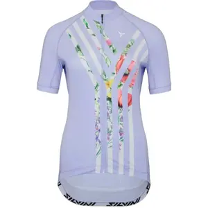 SILVINI JERSEY CALNIA W Dámský cyklistický dres, fialová, velikost