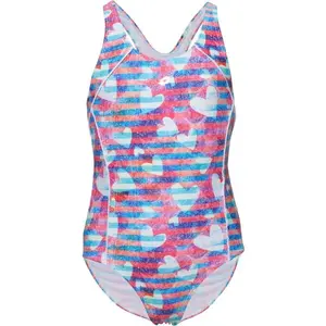 Lotto AVIANA Dívčí jednodílné plavky, růžová, velikost 128-134