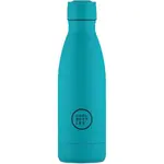 COOL BOTTLES TERMO 350 ML Termo láhev, tyrkysová, velikost 350 ML