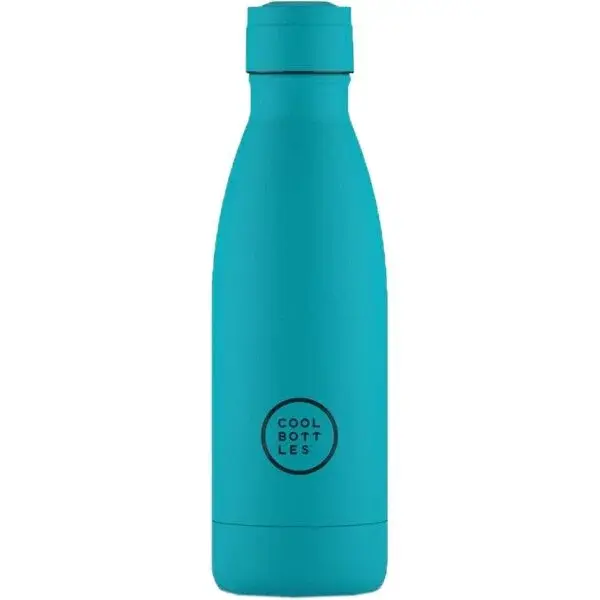 COOL BOTTLES TERMO 350 ML Termo láhev, tyrkysová, velikost 350 ML