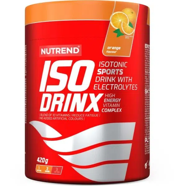 Nutrend ISODRINX 420 G POMERANČ Sportovní nápoj, , velikost