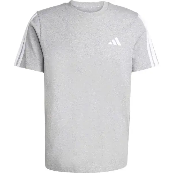 adidas 3-STRIPES SJ TEE Pánské triko, šedá, velikost XXL