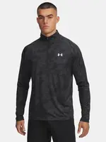 Pánské tričko Under Armour UA Tech 2.0 1/2 Zip-BLK - Pánské