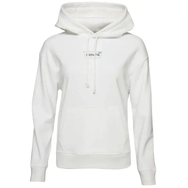 Levi's&reg; GRAPHIC STANDARD HOODIE BATWIN Dámská mikina, bílá, velikost