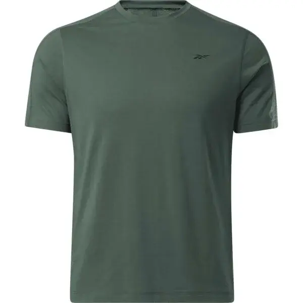 Reebok TRAIN SPEEDWICK TEE Pánské sportovní tričko, khaki, velikost XXL