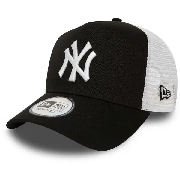 New Era CLEAN TRUCKER 2 NEW YORK YANKEES Pánská klubová truckerka, černá, velikost ADULT