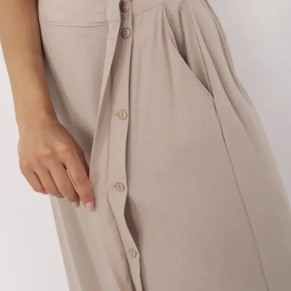 Skirt-D73761M50222A-dark beige