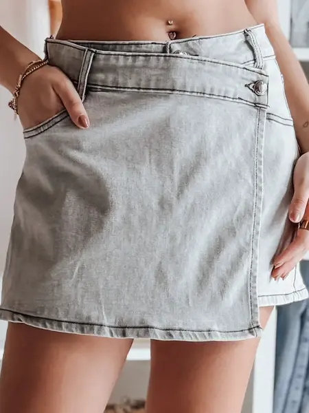 Dámské džínové spodnicě-spodenky CHILL WRAP