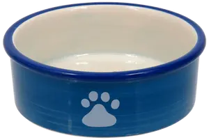 Miska MAGIC CAT keramická kočičí tlapka modrá 12,5 cm