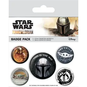 Odznak smalt Mandalorian