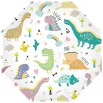 Taliře papírové Dinosauři 23 cm 6 ks