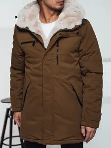 Pánská zimní parka s kapucí