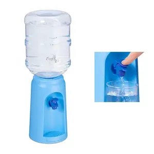 Relaxdays DÁVKOVAČ vody modrý s nádržkou 4,5 l