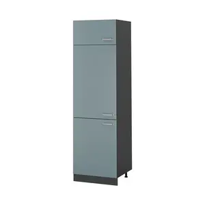 Vicco VYSOKÁ SKŘÍŇ R-Line, Modrošedá/Antracit, 60 cm
