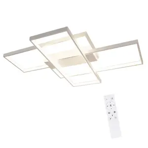 Nettlife STROPNÍ LED svítidlo Zeno 65/47/7,5 cm