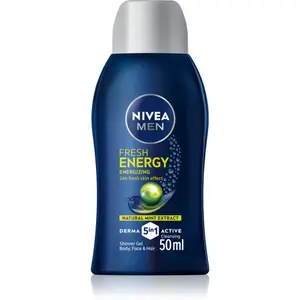 NIVEA MEN Fresh Energy sprchový gel pro muže 50 ml