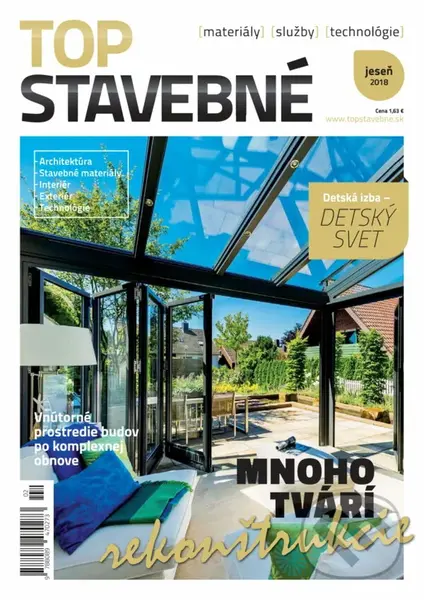 TOP stavebné (jeseň 2018) (Materiály, služby, technológie)