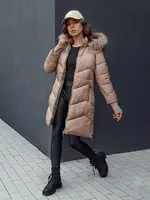 Dámská zimní bunda LAGOON kamelová