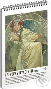 Spirálový blok Alfons Mucha - Princess Hyacinth