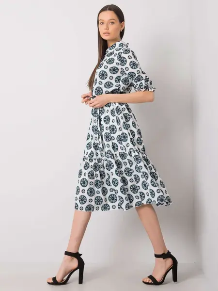 Dress-LK-SK-508525.17-white-green