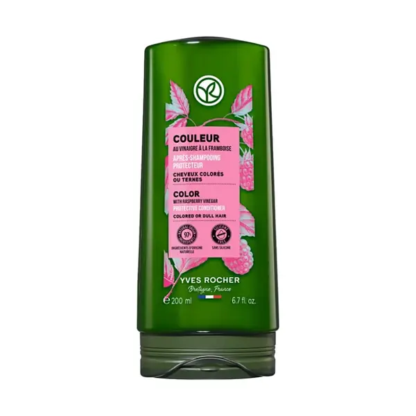 YVES ROCHER Kondicionér na barvené vlasy s malinovým octem 200 ml