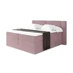 ALTDECOR POSTEL boxspring s matracemi H3/H4 - EVON KING - 140x200 cm Růžová