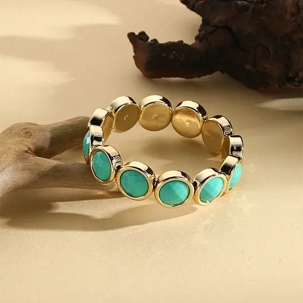 Acrylic Flat Round Bangles