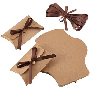 Folding Kraft Paper Pillow Boxes