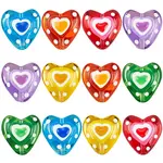 16Pcs Handmade Lampwork Beads Strands