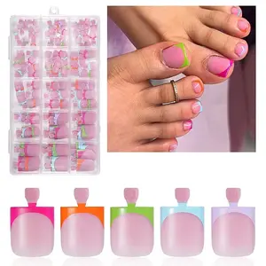 150Pcs Acrylic Toe Nail Tips