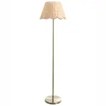 Beliani STOJACÍ LAMPA Přírodní Salm