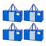 Relaxdays TAŠKA Modrá 4dílná-sada plast voděodolná 100 l
