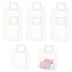 Valentine's Day Rectangle Transparent PVC Storage Bags with Handle