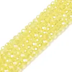 Electroplate Glass Beads Strands