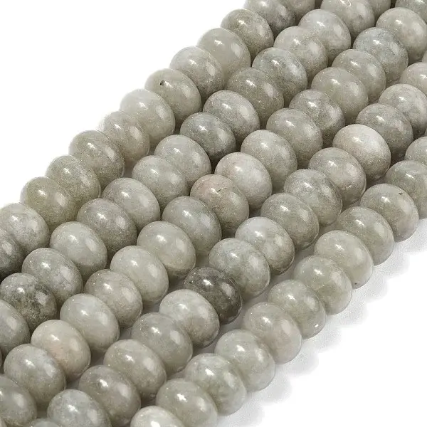 Dyed Natural White Jade Beads Strands