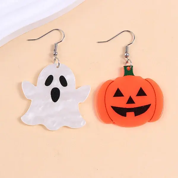 Halloween Acrylic Dangle Earrings