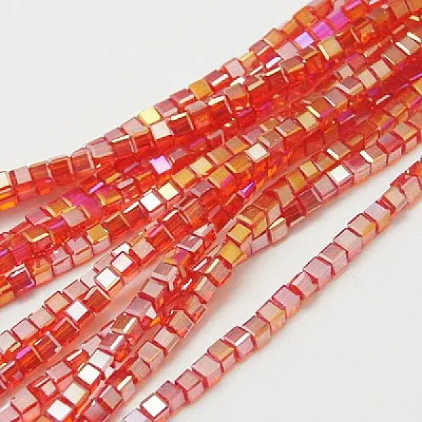 Electroplate Glass Beads Strands