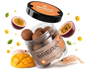 Delphin vyvážené boilies breax passionkrill krill mango 100 g - 16 mm
