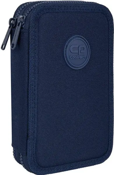 Penál 2-komorový s vybavením Coolpack Jumper 2 Rpet modrý