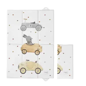 CEBA BABY Přebalovací podložka cestovní (60x40) Basic Bunny Driver