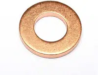 Elring Těsnění pod vstřikovače diesel common rail 7 x 13,8 x 1,85 mm, měděné Velikost: 7x13.6x1.6 mm